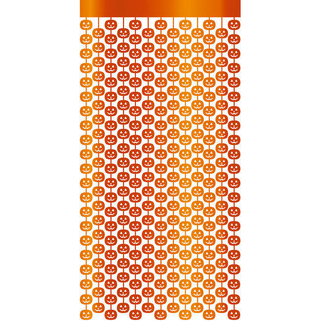 Cortina Naranja Calabazas C/1