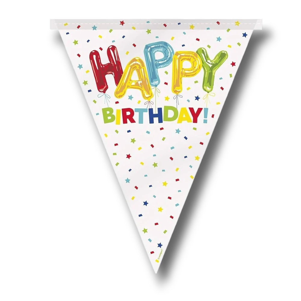 Banderin Happy Birthday Balloon C/1