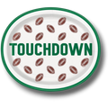 Plato Ovalado Football Toss C/8