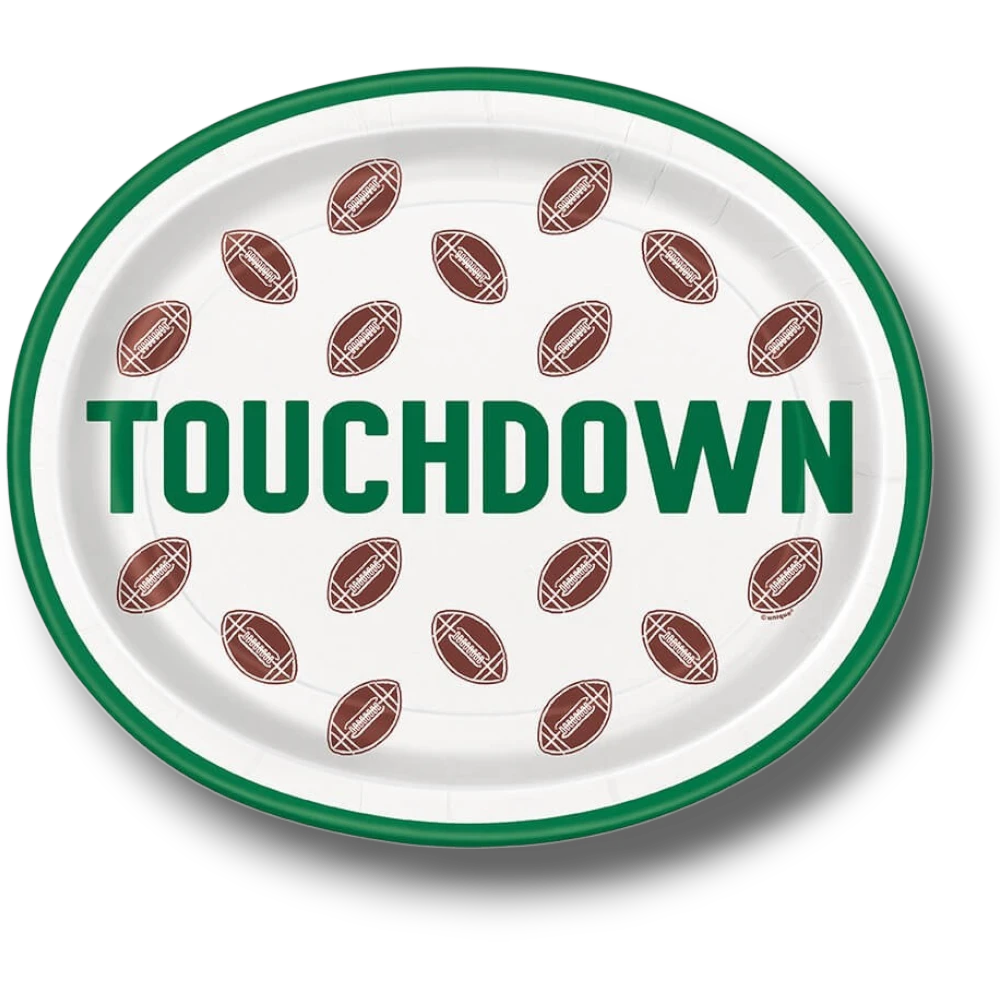 Plato Ovalado Football Toss C/8