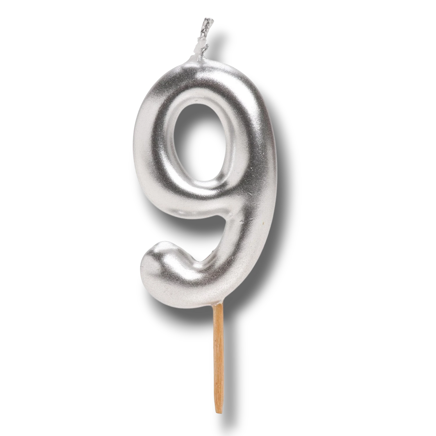 Silver Comic Candle Number 9 C/1