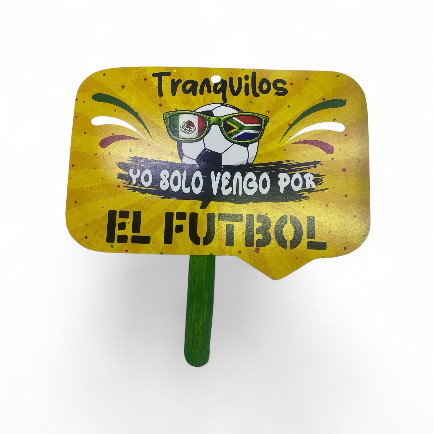 Props Tranquilos Yo Solo Vengo Por El Futbol C/1