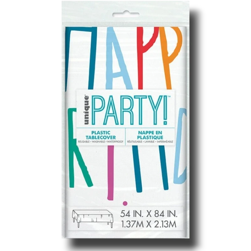 Birthday Mayhem Tablecloth C/1