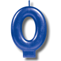 Vela Numero Azul 0 C/1
