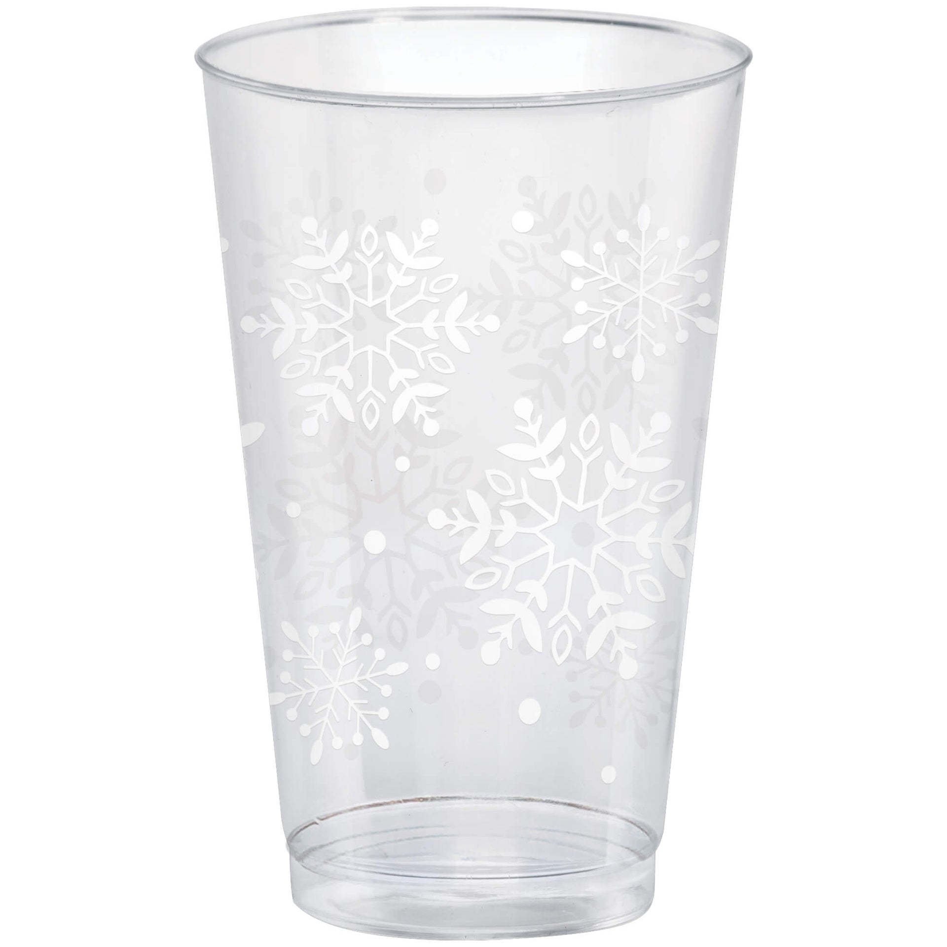 Vaso 16oz Snowflakes C/26