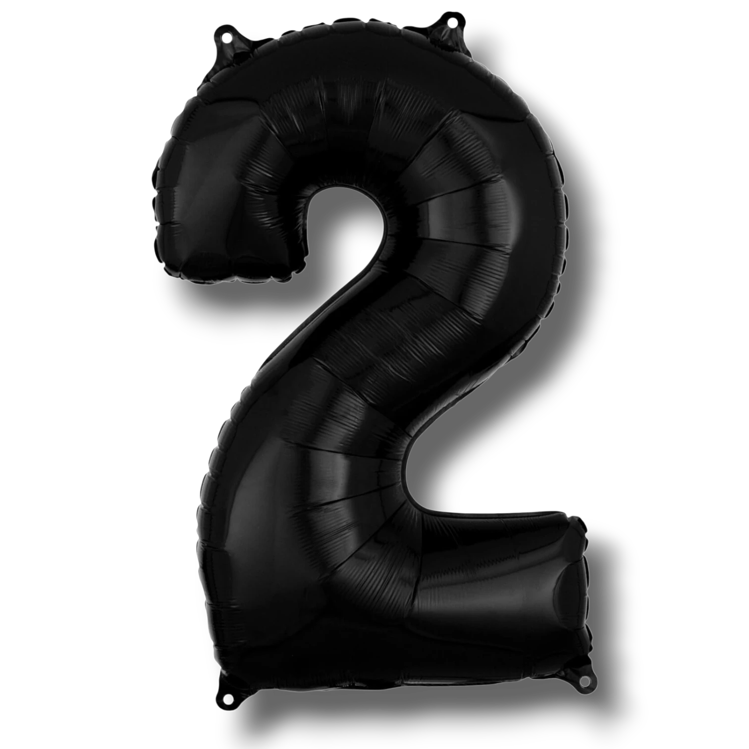 Globo 26" Numero 2 Negro C/1