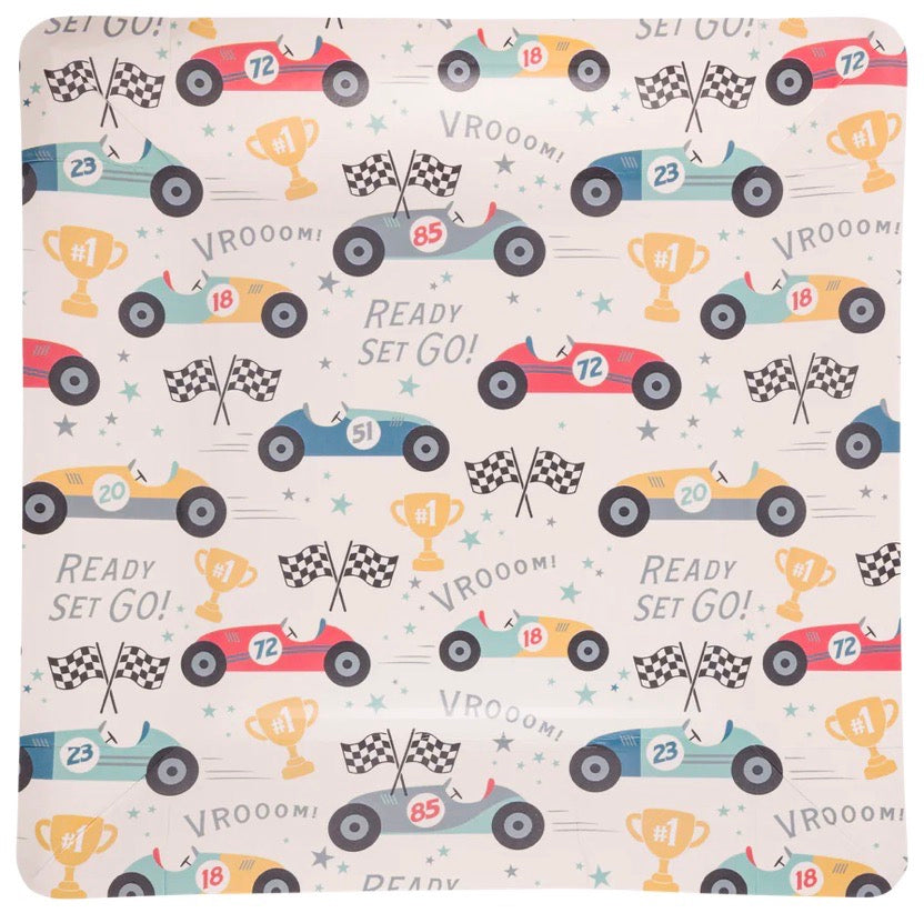 Plate 9" Miles Per Hour-Race Pattern C/8