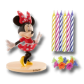 Kit Vela Figura Minnie Mouse C/10