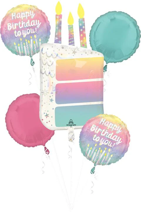 Bouquet Birthday Pearlized C/5