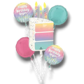 Bouquet Birthday Pearlized C/5