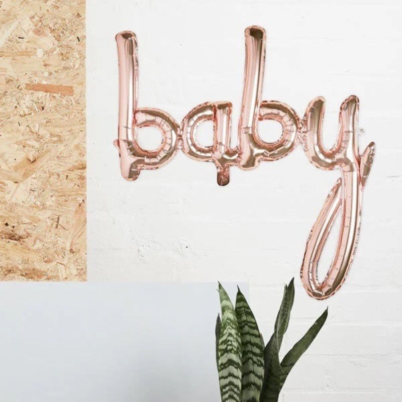 Balloon Baby Rose Gold C/1