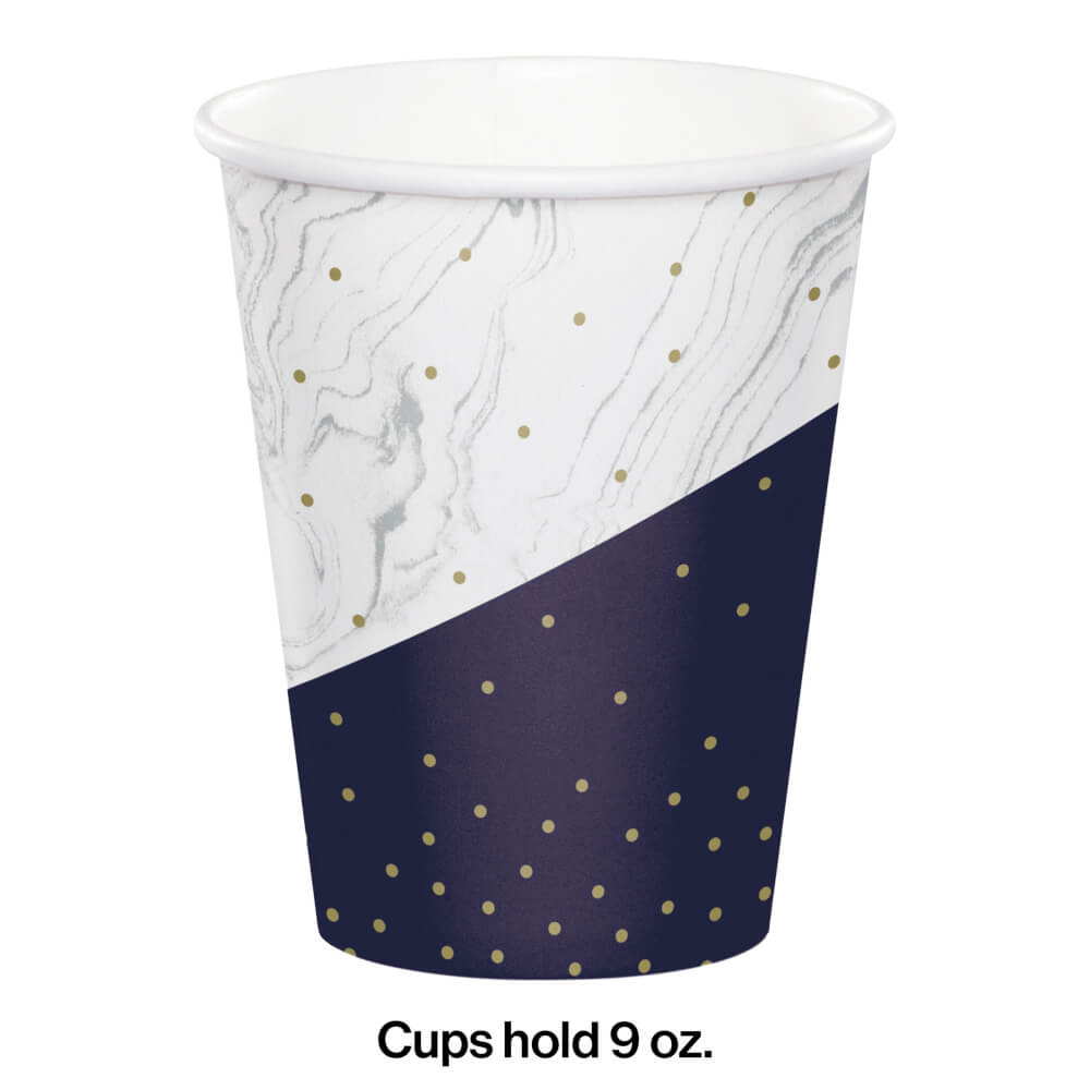 Vaso Navy & Gold Creative C/8