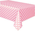 Lovely Pink Polka Dot Tablecloth C/1