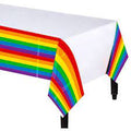 Rainbow Plastic Tablecloth C/1