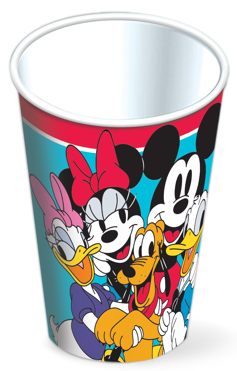 Vaso 9oz Mickey Clasico C/6