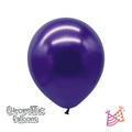 Chrome Balloon Bag 9" Purple C/50