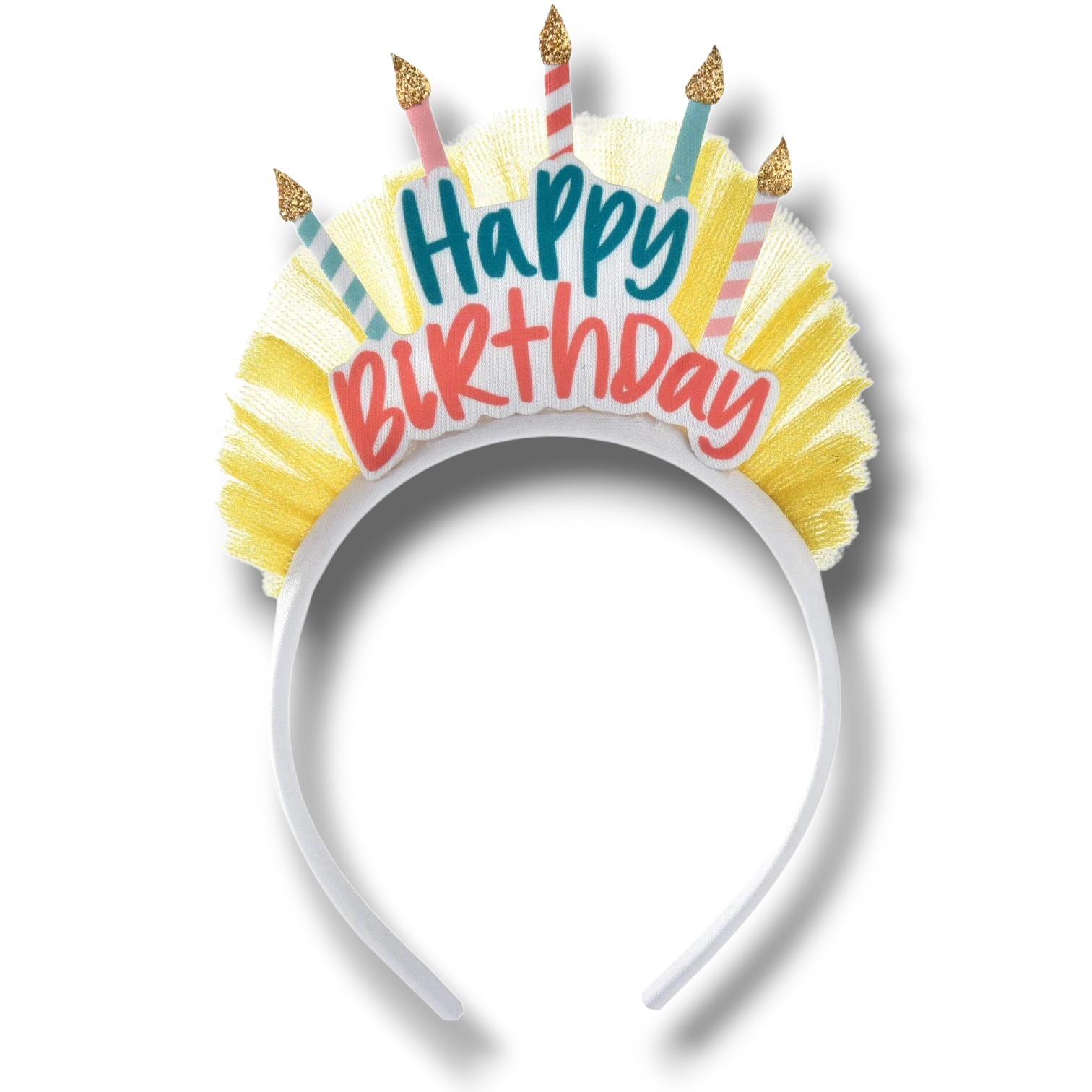 Deluxe Tiara HBD Candles C/1