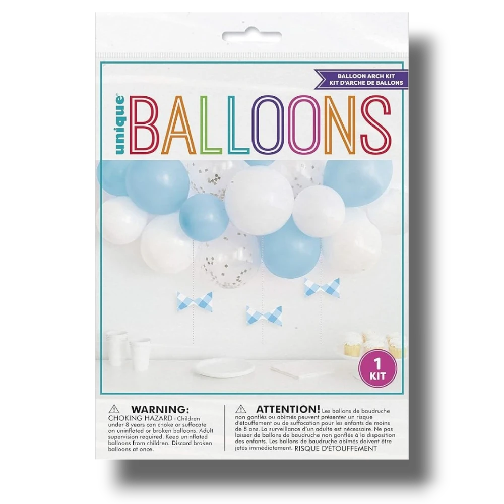 Balloon Arch Kit Blue &amp; White C/1