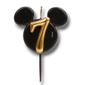 Disney Candle Number 7 C/1