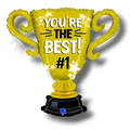 Globo 28"Cup You Are The Best C/1