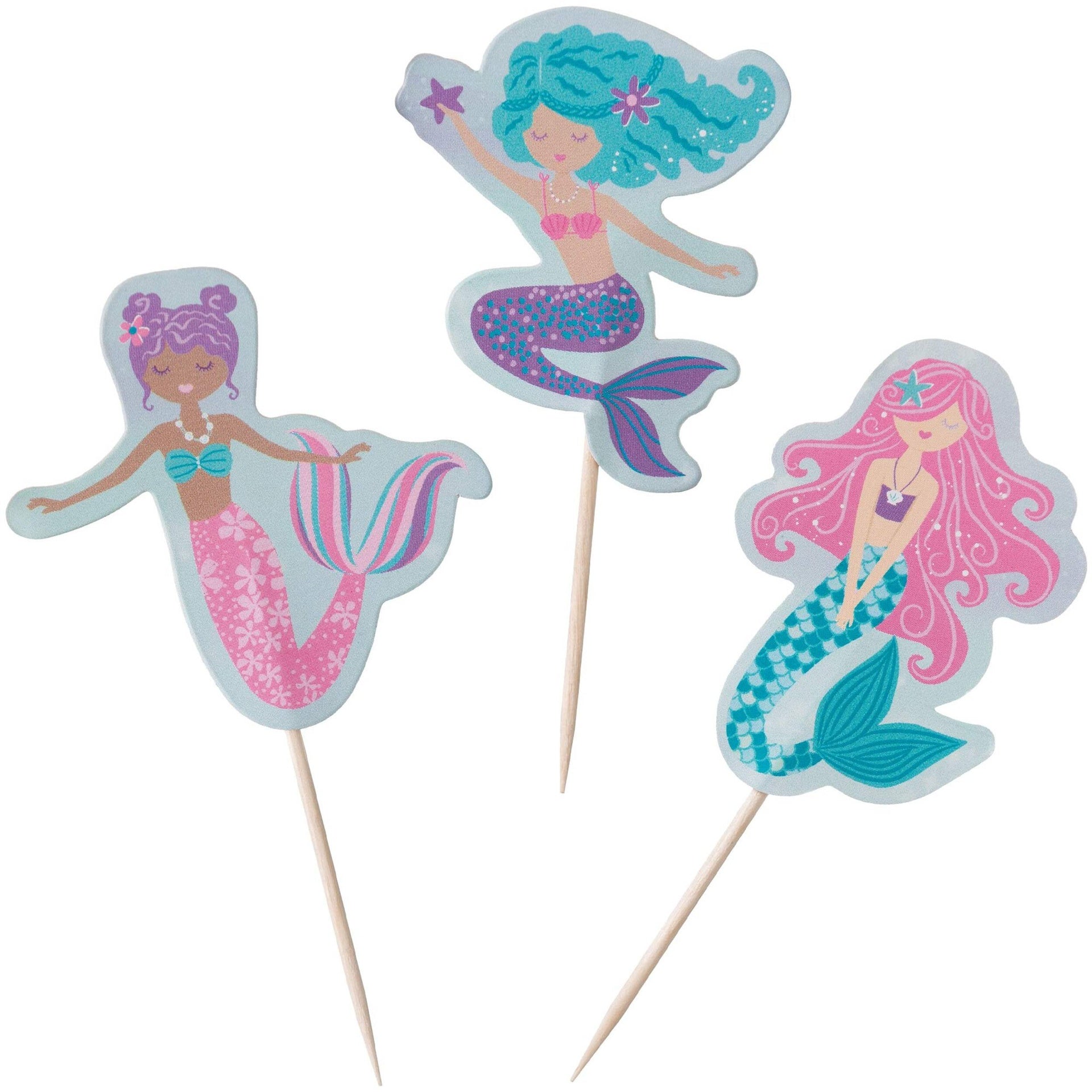 Palillos Mermaid  C/24