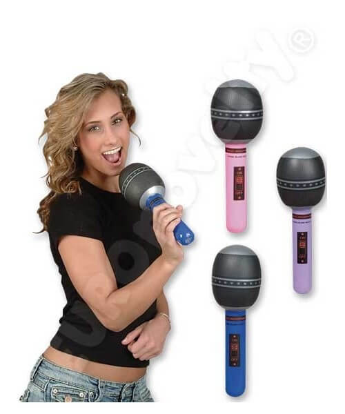 Inflatable Microphone Size 10" C/1