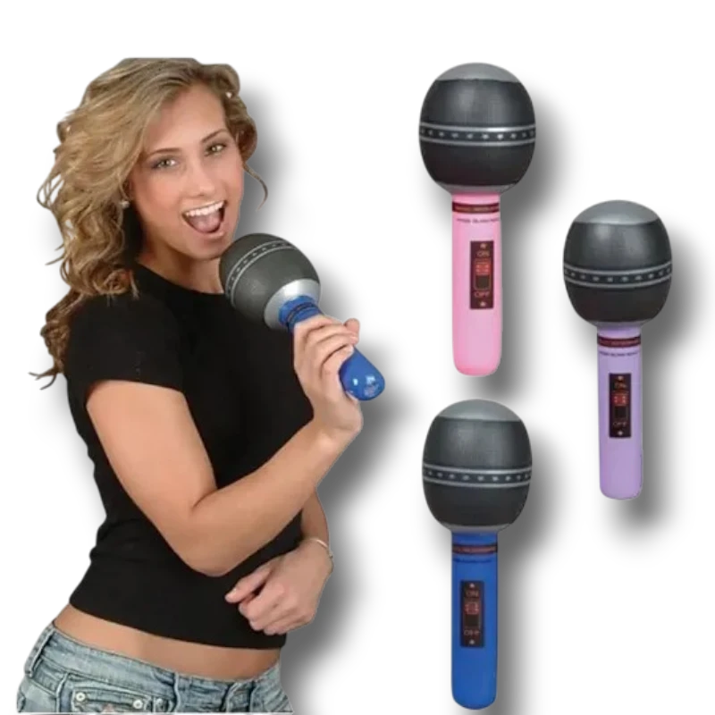 Inflatable Microphone Size 10" C/1