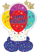 Airloonz Jr Balloon Happy Birthday Balloon C/1