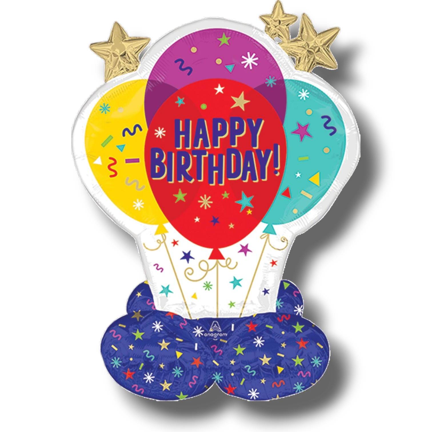 Airloonz Jr Balloon Happy Birthday Balloon C/1