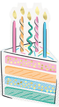 Napkin Figure Cake Birthday Sweets C/16