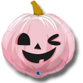 Globo 22" Calabaza Rosa C/1