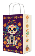 Bolsa Dulcera Bond Con Asa Dia De Muerto Perro C/8