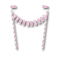 Cake Topper Pink Hearts It's A Girl C/1