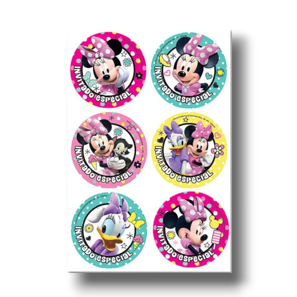 Minnie Mouse Badge C/24