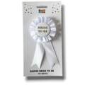 Distintivo Bride To Be Blanco C/1