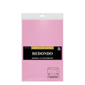 Baby Pink Round Tablecloth (1 Pack)