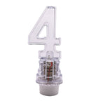 Vela Led Numero 4 C/1