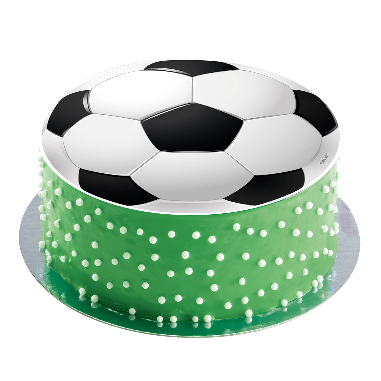 Disco Comestible Tarta Balon Soccer C/1
