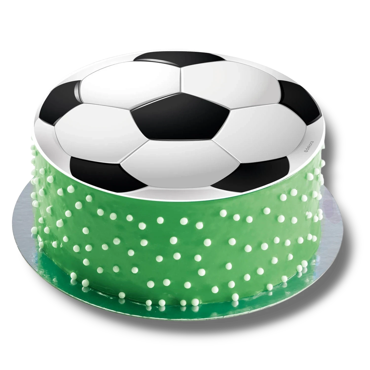 Disco Comestible Tarta Balon Soccer C/1
