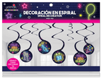 Neon New Year Spiral Ornament C/8
