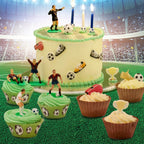 Football Birthday Candle (12 Count)