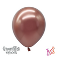 Chrome Balloon Bag 9" Rose Gold C/50