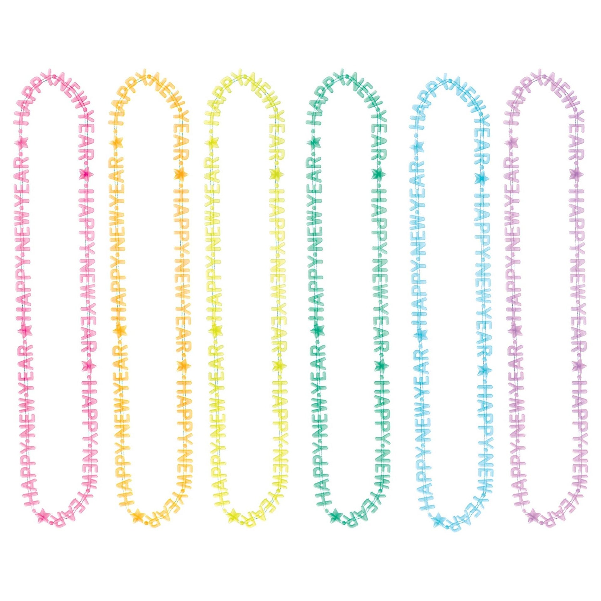 Collares Happy New Year Neon C/6