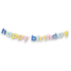 Mini Colorful Happy Birthday Banner C/1