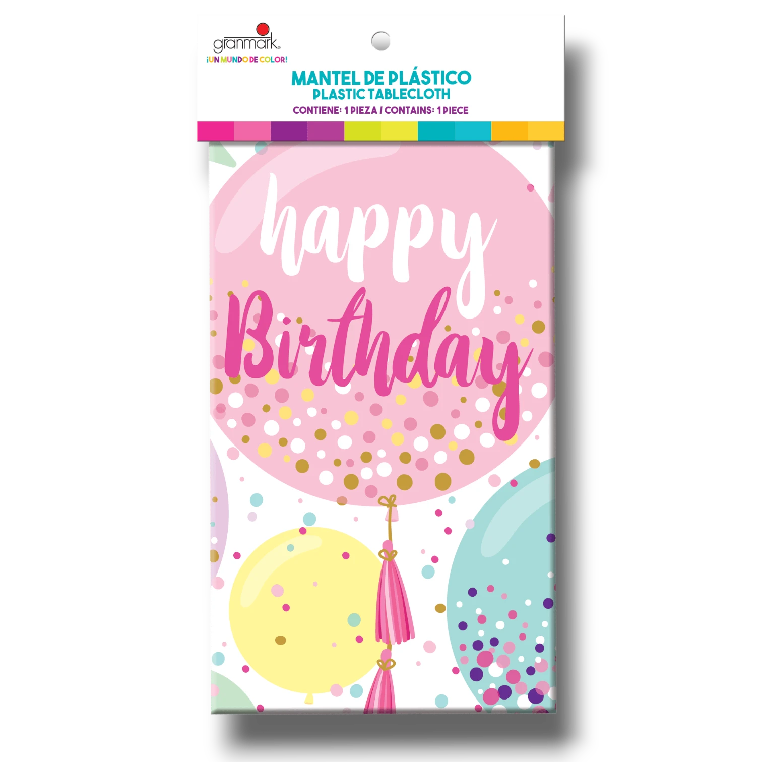 Happy Birthday Sweet Balloons Tablecloth C/1