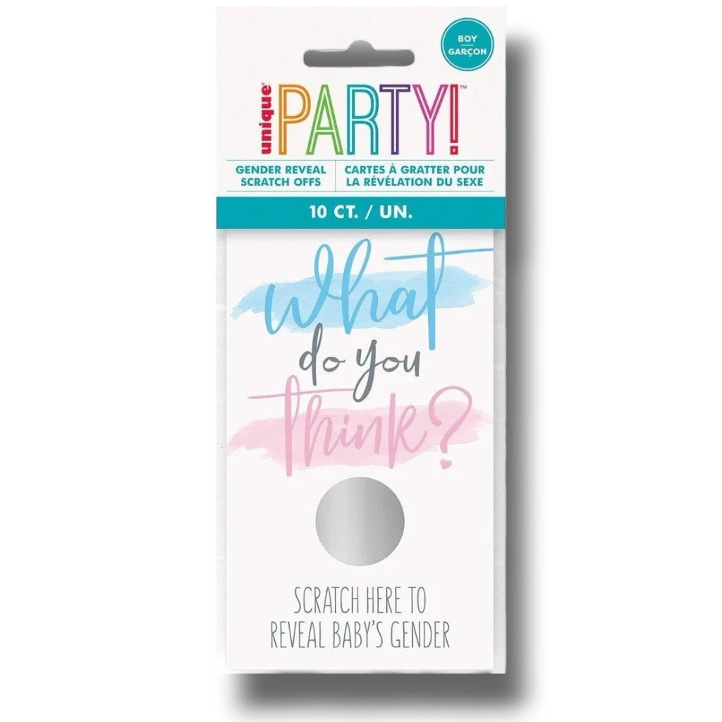 Scratch Offs Gender Reveal Child C/10