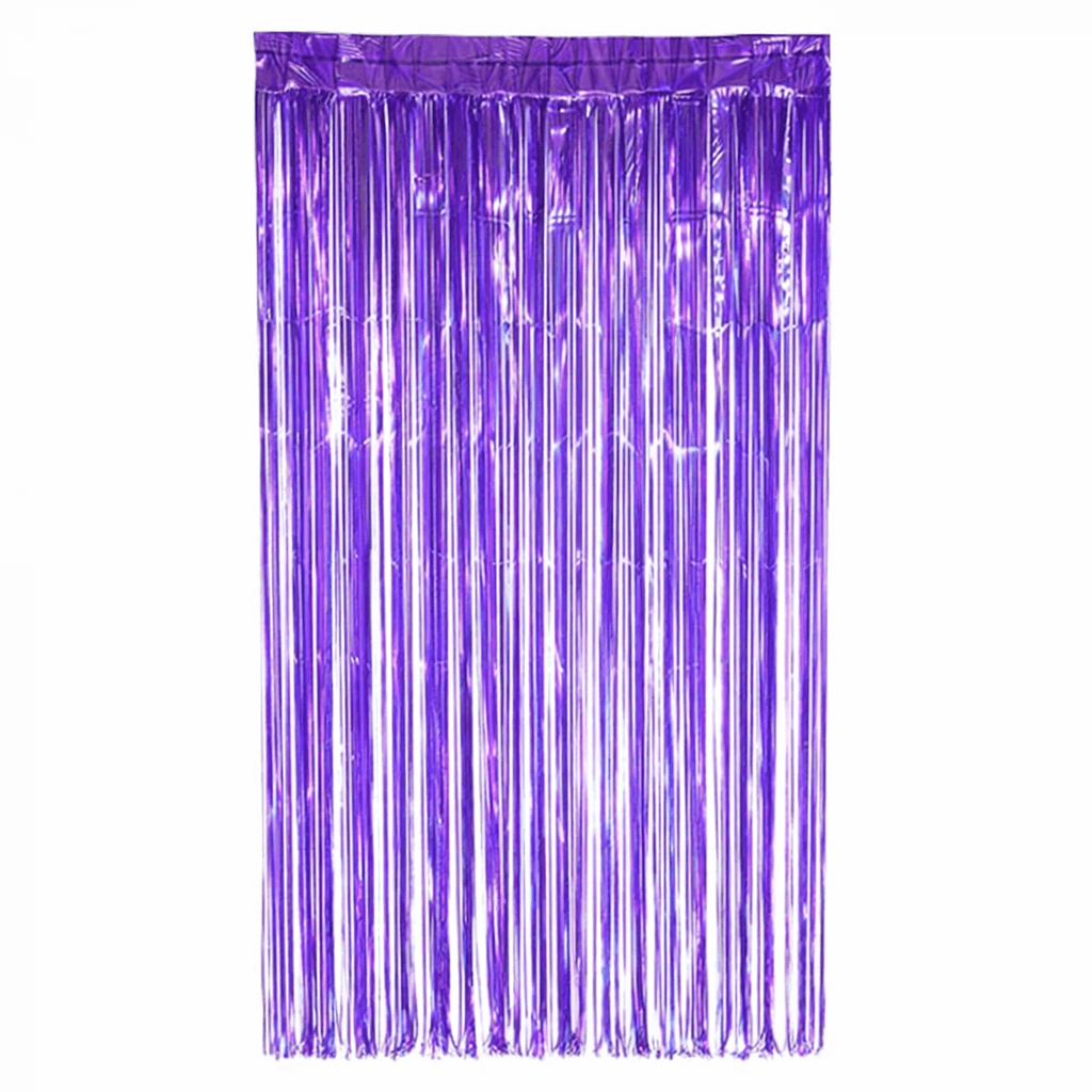 Cortina Iridiscente Morado C/1