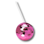 Pink Disco Ball Cup (1 per cup)