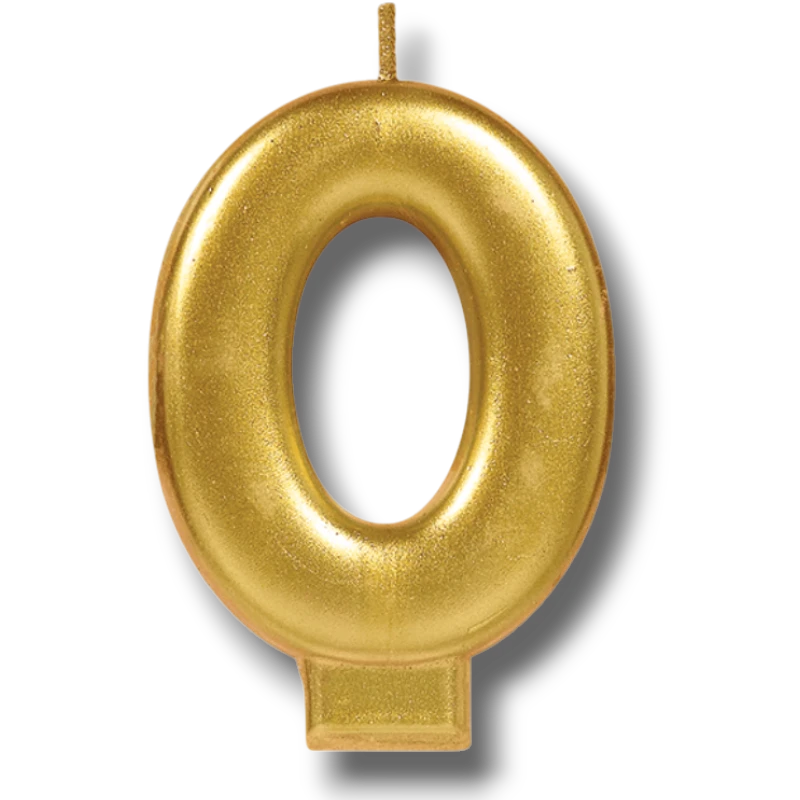Golden Number Candle 0 C/1