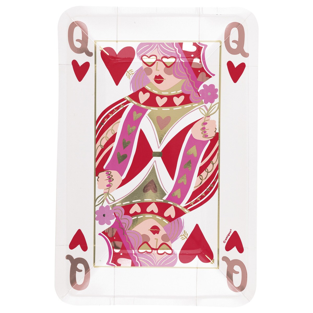 Queen of Hearts Plate C/8